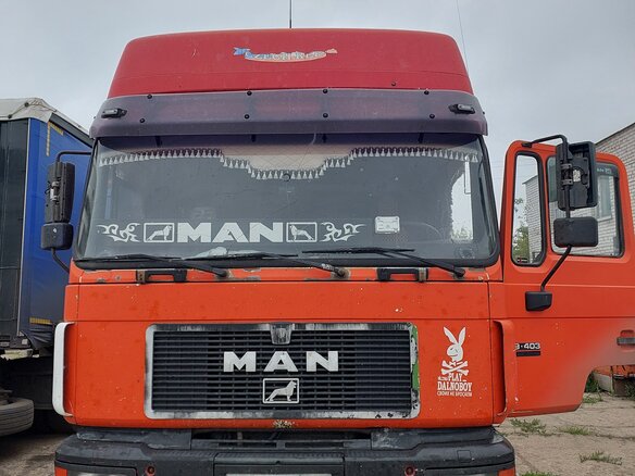 1998 MAN 19, красный, 750000 рублей - вид 15