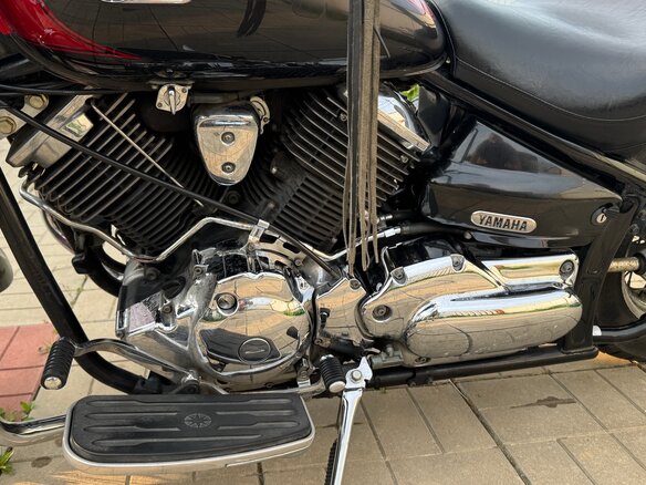 2005 Yamaha XVS1100, чёрный, 550000 рублей - вид 7
