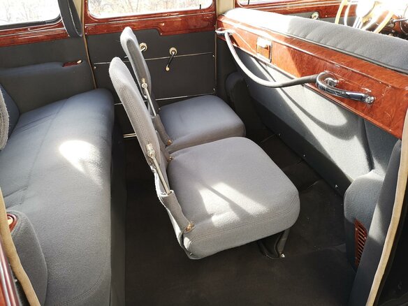 1956 ГАЗ 12 ЗИМ, чёрный - вид 6