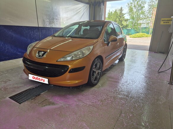 2007 Peugeot 207 I, оранжевый, 470000 рублей
