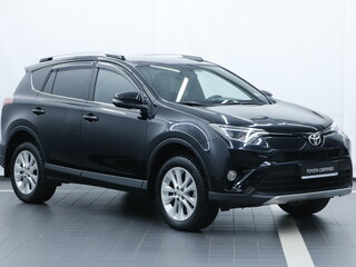 2017 Toyota RAV4 IV (XA40) Рестайлинг, чёрный, 3350000 рублей, вид 3