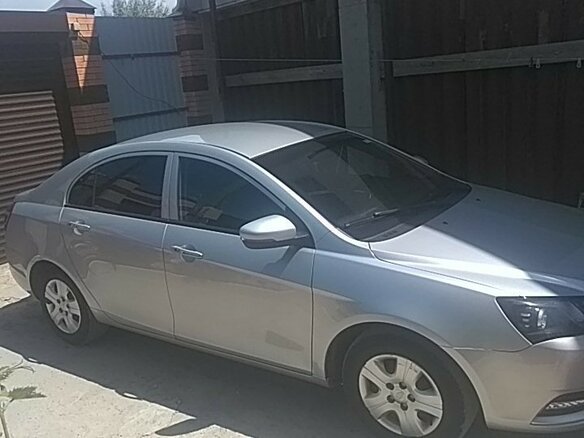 2016 Geely Emgrand EC7, серебристый - вид 2