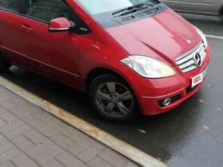 2008 Mercedes-Benz A-Класс 170 II (W169) Рестайлинг, красный, 470000 рублей, вид 2