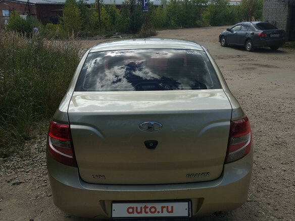 2013 Lada (ВАЗ) Granta I, золотистый - вид 10