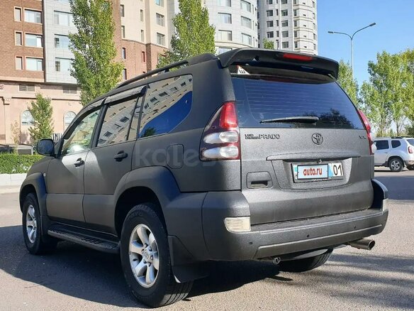 2006 Toyota Land Cruiser Prado 5-speed 120 Series, чёрный, 2065000 рублей - вид 6