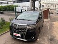 2019 Toyota Alphard III Рестайлинг, чёрный, 4500000 рублей