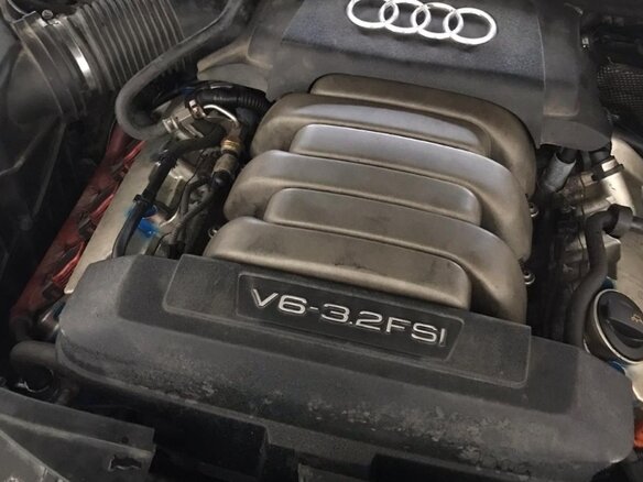 2007 Audi A8 Long II (D3) Рестайлинг, чёрный - вид 10