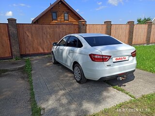 2019 Lada (ВАЗ) Vesta I, белый, 750000 рублей, вид 3