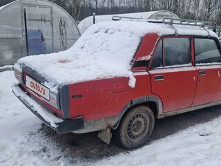 1991 Lada (ВАЗ) 2105, красный, 120000 рублей, вид 3