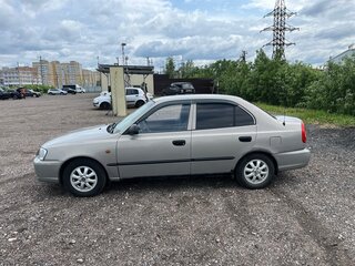 2008 Hyundai Accent ТагАЗ II, бежевый, 250000 рублей, вид 5