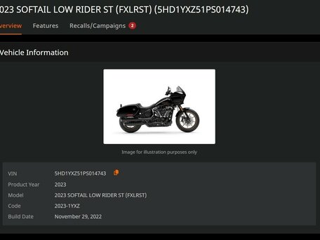 2022 Harley-Davidson Low Rider ST, чёрный, 1945000 рублей, вид 3