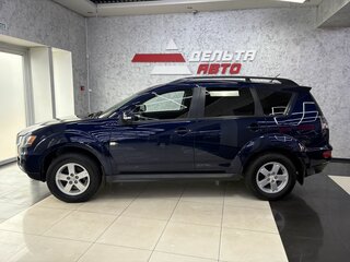 2010 Mitsubishi Outlander II Рестайлинг, синий, 1095000 рублей, вид 2