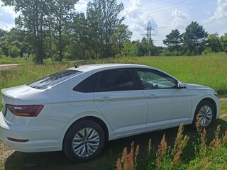 2019 Volkswagen Jetta 6-speed VII, белый, 1650000 рублей, вид 4