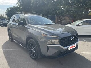 2022 Hyundai Santa Fe IV Рестайлинг, серый, 3570000 рублей, вид 4
