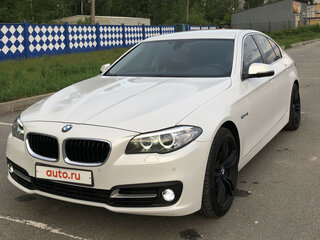 2016 BMW 5 серии 520d VI (F10/F11/F07) Рестайлинг, белый, 2500000 рублей, вид 1