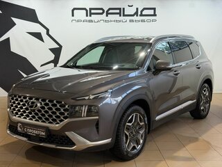 2021 Hyundai Santa Fe IV Рестайлинг, серый, 3349900 рублей, вид 1