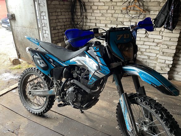 2023 Motoland XR250 Enduro, синий, 115000 рублей