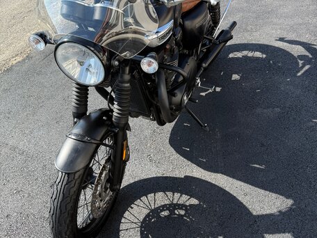 2017 Triumph Bonneville T100, чёрный, 700000 рублей, вид 5