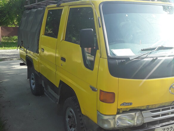 1999 Toyota Dyna, жёлтый - вид 6