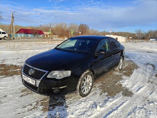 2007 Volkswagen Passat B6, чёрный, 550000 рублей, вид 1