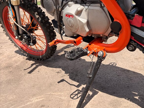 2025 Kayo Evolution YX140EM, оранжевый, 90000 рублей - вид 6