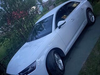 2016 Audi A4 V (B9), белый, 1880000 рублей, вид 3