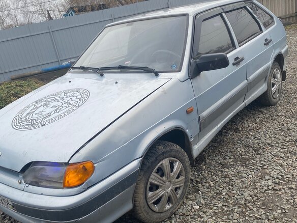 2004 Lada (ВАЗ) 2114, серебристый, 110000 рублей
