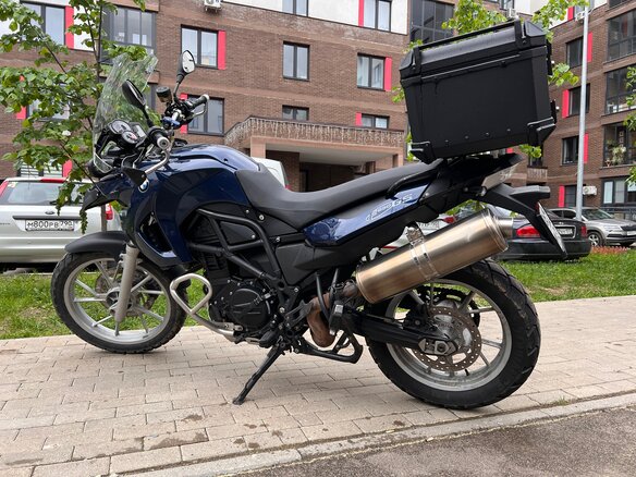 2011 BMW F 650 GS, синий, 415000 рублей - вид 2
