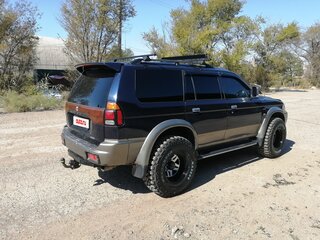 2001 Mitsubishi Pajero Sport I, синий, 750000 рублей, вид 4
