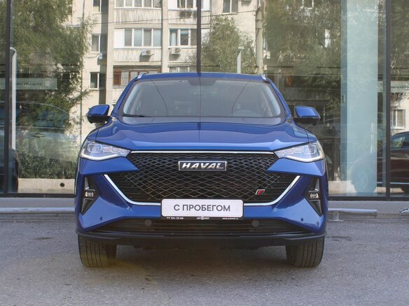 2023 Haval F7x I Рестайлинг, синий - вид 1