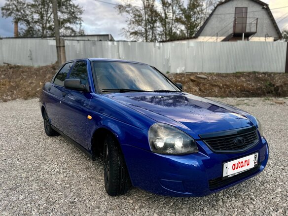 2011 Lada (ВАЗ) Priora I, синий, 330000 рублей - вид 3