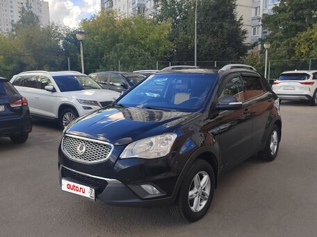 2013 SsangYong Actyon II Рестайлинг, чёрный, 1050000 рублей, вид 1