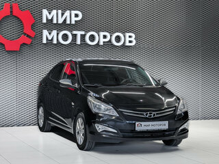 2016 Hyundai Solaris I Рестайлинг, чёрный, 990000 рублей, вид 3