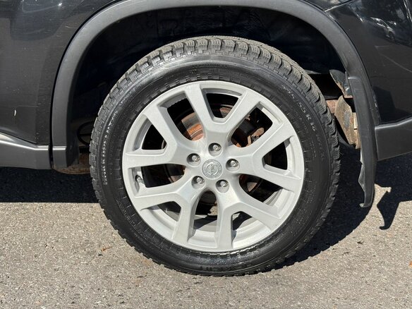 2011 Nissan X-Trail II Рестайлинг, чёрный - вид 10