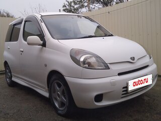 2001 Toyota FunCargo, белый, 550000 рублей, вид 2