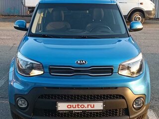 2018 Kia Soul II Рестайлинг, синий, 1650000 рублей, вид 3