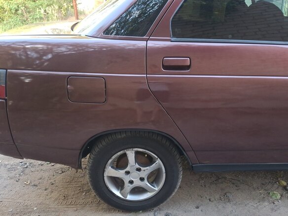 2004 Lada (ВАЗ) 2110, красный, 175000 рублей - вид 5