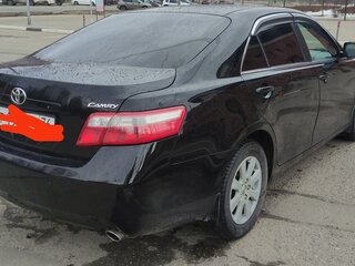2008 Toyota Camry VI (XV40), чёрный, 810000 рублей, вид 4