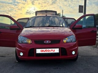 2012 Lada (ВАЗ) Kalina Sport I, красный, 600000 рублей, вид 3
