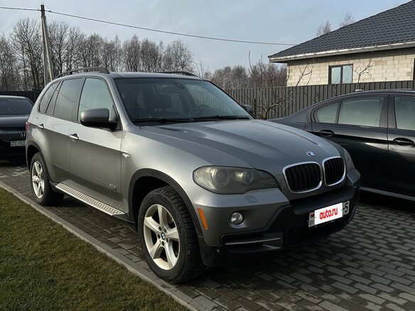 2007 BMW X5 3.0si II (E70), серый, 1350000 рублей - вид 2