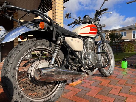 2004 Honda CB 400SS, белый, 350000 рублей, вид 2