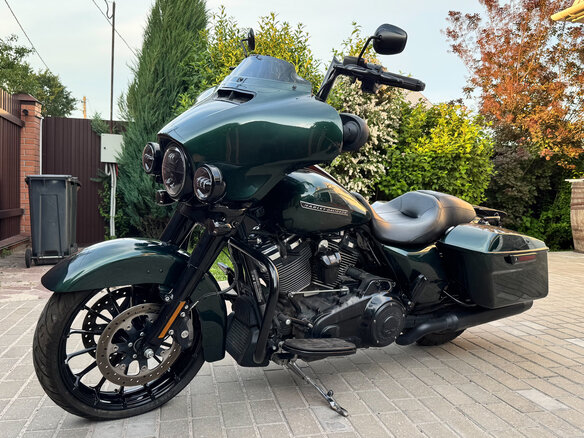 2018 Harley-Davidson Street Glide, зелёный, 1350000 рублей - вид 6