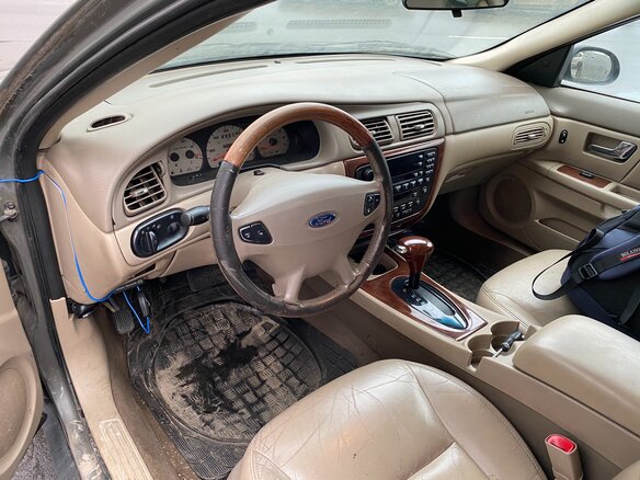 2003 Ford Taurus IV, серый - вид 4