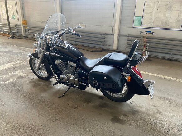 2009 Honda Shadow 750, чёрный, 720000 рублей - вид 14