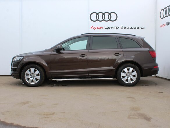 2013 Audi Q7 I (4L) Рестайлинг, коричневый - вид 3