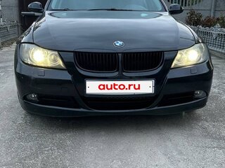 2008 BMW 3 серии 318i V (E90/E91/E92/E93), чёрный, 1150000 рублей, вид 4