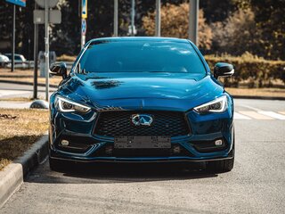 2016 Infiniti Q60 II, синий, 4390000 рублей, вид 5