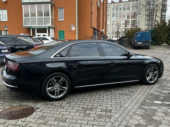 2013 Audi A8 III (D4), чёрный, 1800000 рублей - вид 6