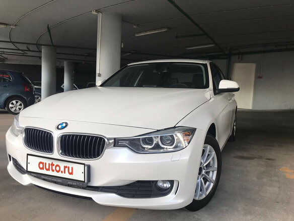 2014 BMW 3 серии 316i VI (F3x), белый - вид 1