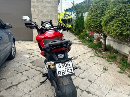 2011 Ducati Multistrada 1200, красный, 650000 рублей, вид 4
